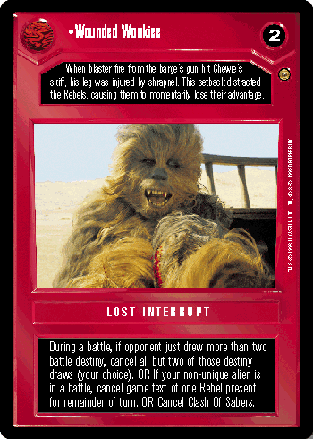 Wounded Wookiee