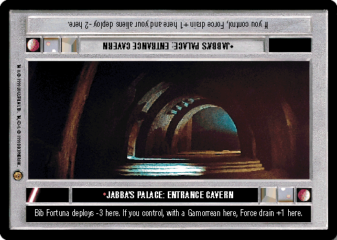 Jabba's Palace: Entrance Cavern