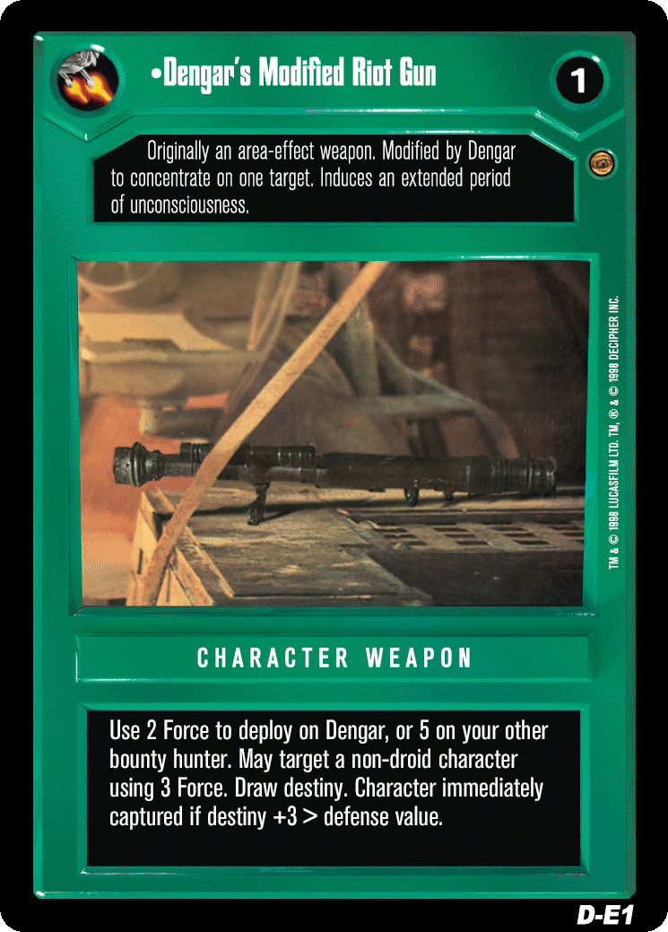 Dengar's Modified Riot Gun