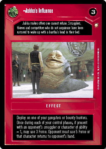 Jabba's Influence