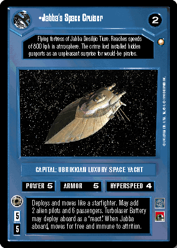 Jabba's Space Cruiser