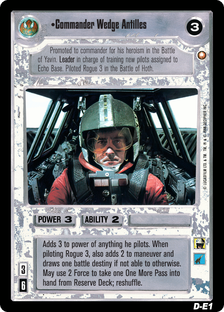 Commander Wedge Antilles