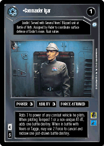 Commander Igar