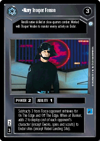 Navy Trooper Fenson