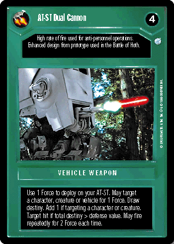 AT-ST Dual Cannon