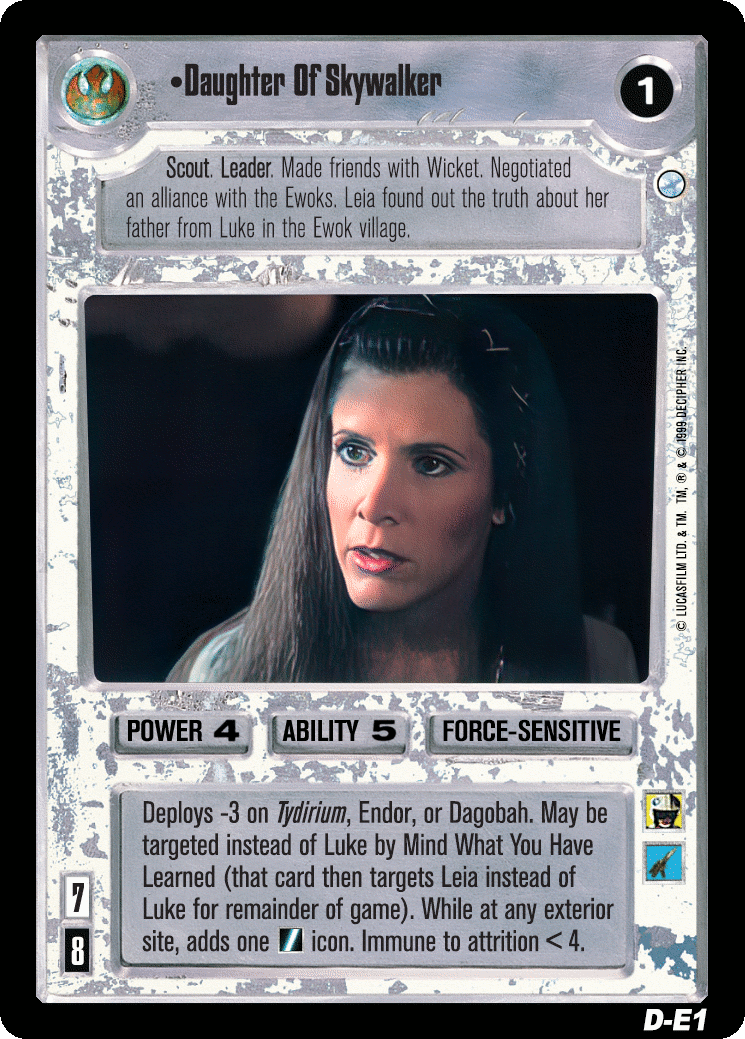 Daughter Of Skywalker FOIL