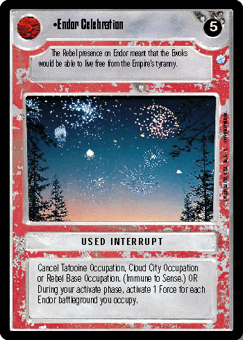 Endor Celebration FOIL