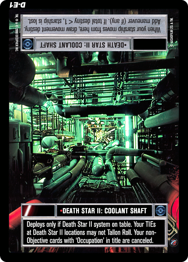 Death Star II: Coolant Shaft