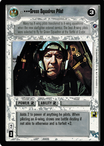 Green Squadron Pilot