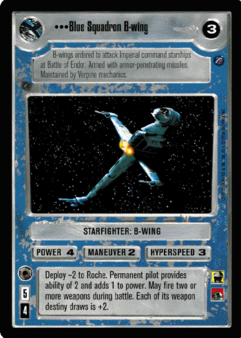 Blue Squadron B-wing