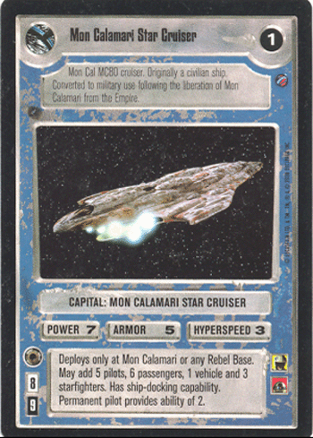 Mon Calamari Star Cruiser