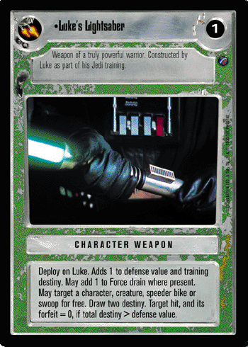 Luke's Lightsaber