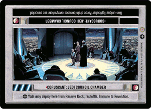 Coruscant: Jedi Council Chamber