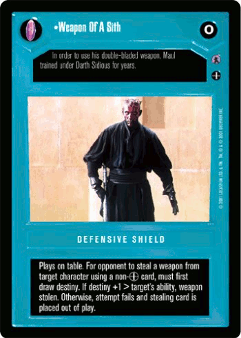 Weapon Of A Sith 