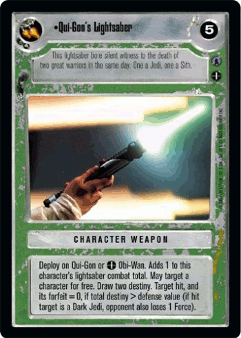 Qui-Gon's Lightsaber