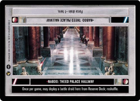 Naboo: Theed Palace Hallway