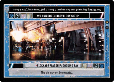 Blockade Flagship: Docking Bay