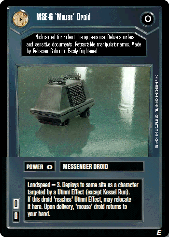 MSE-6 'Mouse' Droid