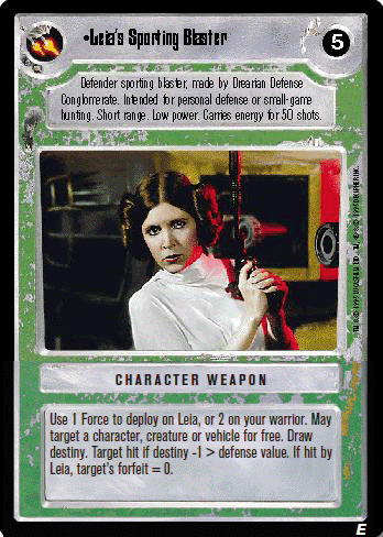 Leia's Sporting Blaster