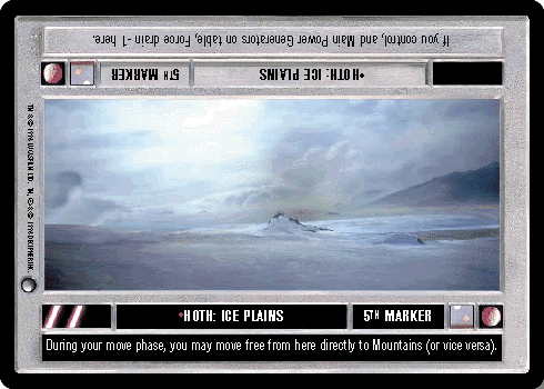 Hoth: Ice Plains (5th Marker)