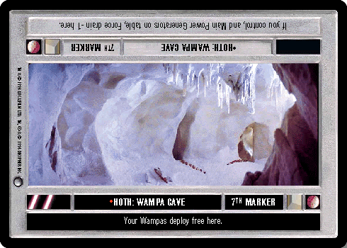 Hoth: Wampa Cave (7th Marker)