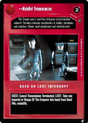 HoloNet Transmission