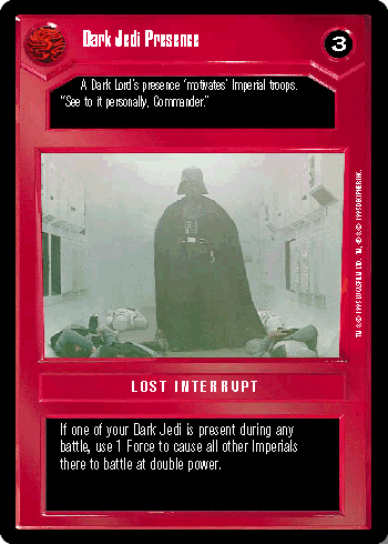 Dark Jedi Presence