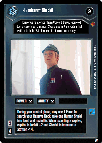 Lieutenant Sheckil