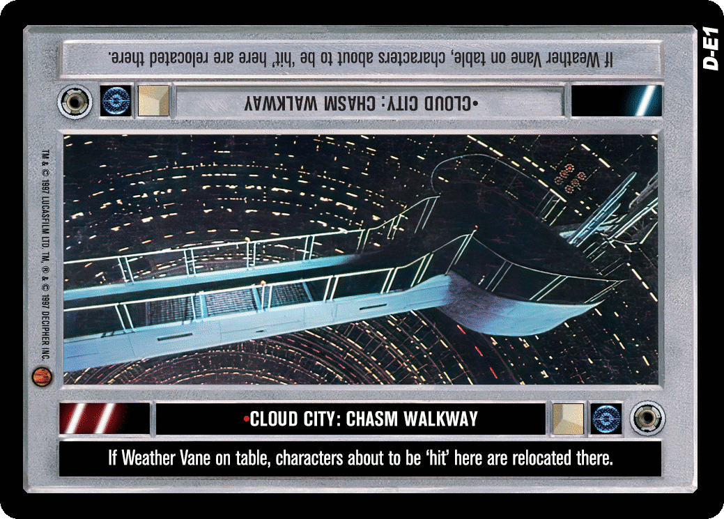 Cloud City: Chasm Walkway