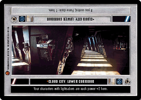 Cloud City: Lower Corridor